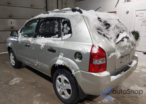 2007 Hyundai Tucson Gls из США, поврежденный, VIN KM8JM12B07U521747